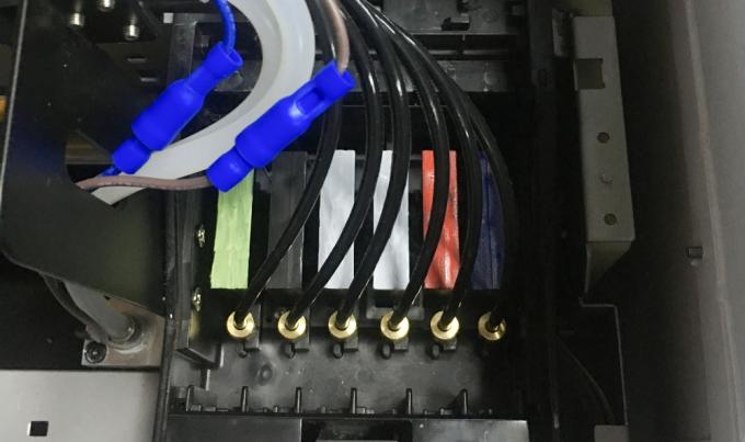 Impressora do leito da máquina de impressão 800W do vestuário de A2 Digitas A3 DTG 0