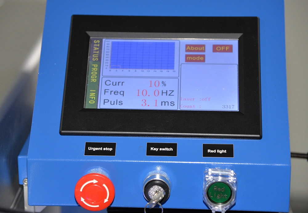 Máquina de soldadura de alta qualidade do laser de YAG para o soldador do reparo do molde do ouro